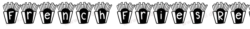 French Fries Regular字体转换 French Fries Regular字体转换